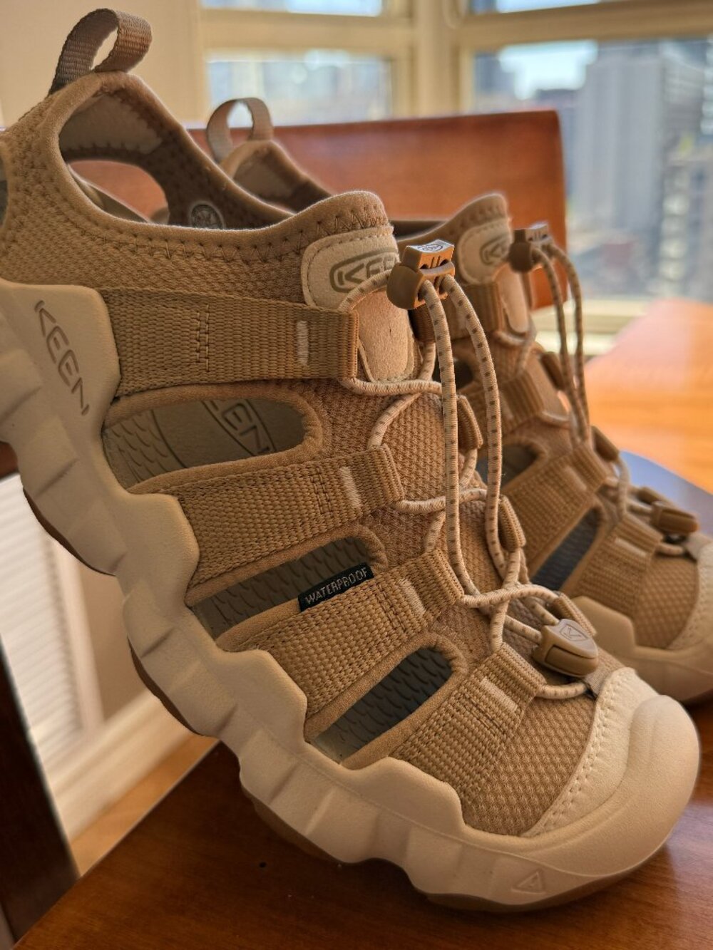 KEEN Hyperport H2 Sandals - Chipmunk/Birch - Women’s Size 9